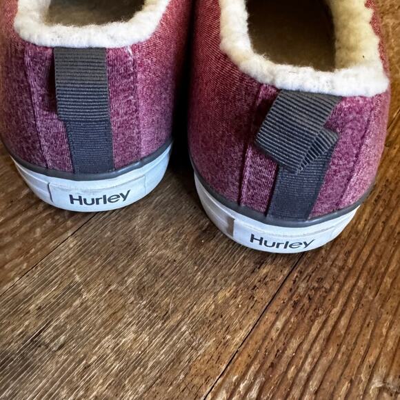 Hurley Arlo Puff Faux Fur Lined Sneakers - Women's Size 7 - Picture 8 of 9